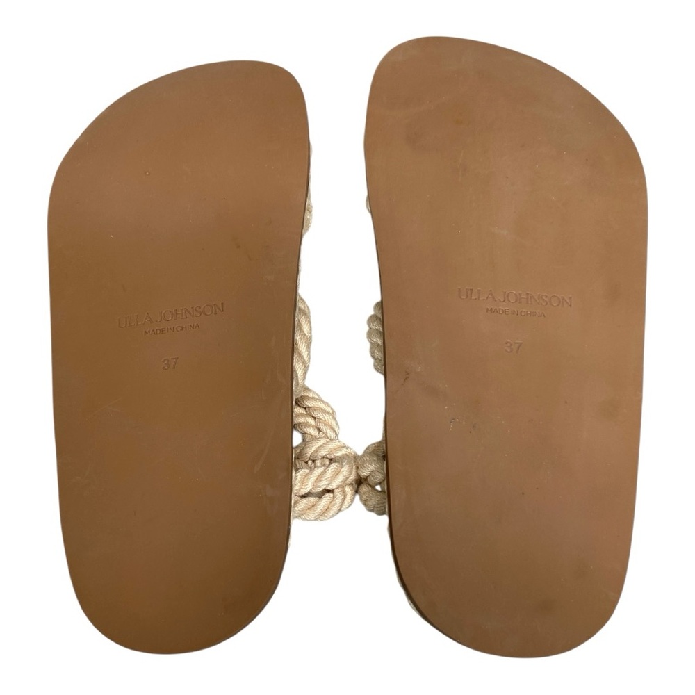 Ulla Johnson Suri Rope Sandals Size 37 - Picture 12 of 16